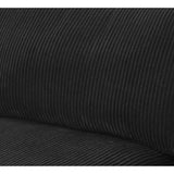 Corner Modular Sectional Sofa - Black