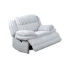 Contemporary Manual Motion Glider Recliner Chair With Padded Armrests And Smooth Rocking Function