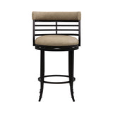 Telia - Upholstered Swivel Counter Height Barstool