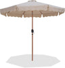 Amalfi - Patio Umbrella - Light Brown Pole