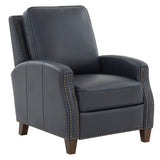 Jack - Push Back Recliner With Track Arms And Nailhead Accents