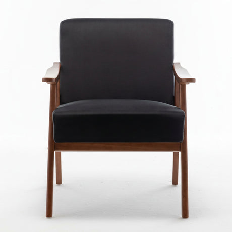 Accent Chair, Classic Mid Century Modern For Extra Seating