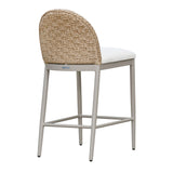 Kobalt - Counter Height Outdoor Barstool - Ivory