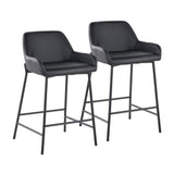Daniella - Fixed-Height Counter Stool (Set of 2)