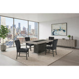 Dining Table, Fits Up To 6 People - Gray