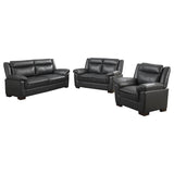Arabella - Upholstered Padded Arm Sofa Set