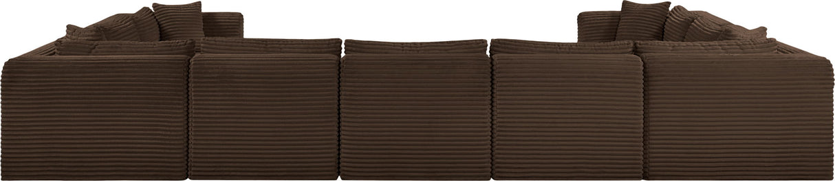 Shaggy - 9 Piece Modular U-Shaped Sectional