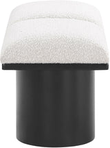 Pavilion - 2 Piece Modular Bench With Black Base