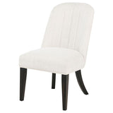 Leandro - Upholstered Dining Side Chair (Set of 2) - Cream