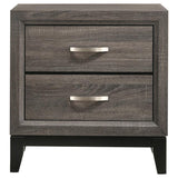 Watson - 2-Drawer Nightstand - Gray Oak