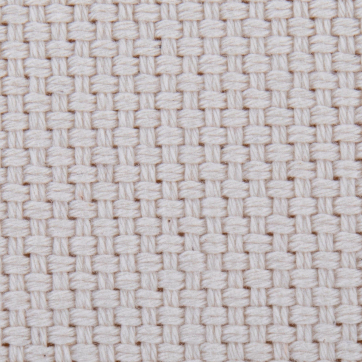 Large - Round Pouf - Beige