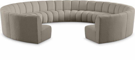 Infinity - 11 Piece Boucle Modular Sectional
