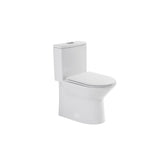 1 Piece Toilet With Dual Flush & Rimless Bowl - Glossy White