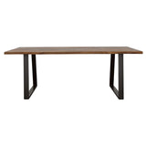 Ditman - Live Edge Dining Table - Gray Sheesham