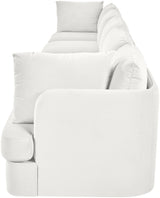 Hammond - Velvet Performance Fabric Upholstered 5 Piece Sofa