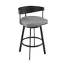 Lacey - Swivel Bar Stool - Black