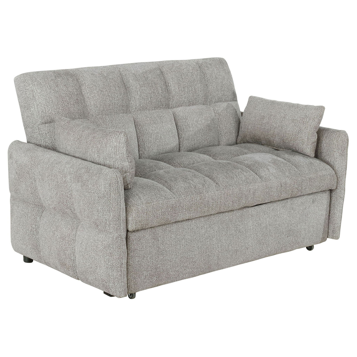 Alvara - Tufted Cushion Pull Out Sleeper Sofa Bed