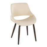 Fabrizzi - Accent / Dining Chair (Set of 2) - Dark Walnut Wood