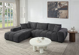 Chosen - Sectional Sofa With Toss Pillows And Chaise