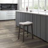 Saddle Counter Stool With High Density Foam