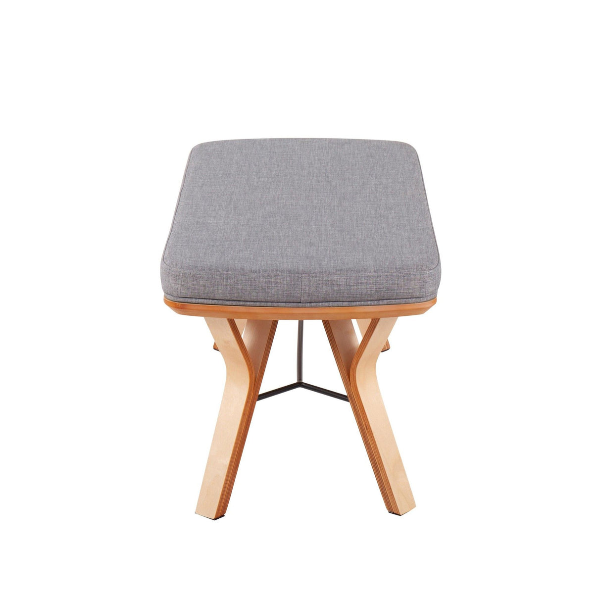 Folia - Mid-Century Modern Bench