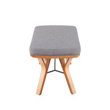Folia - Mid-Century Modern Bench