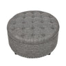 Tufted Storage Ottoman With Upholstery