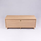 TV Stand For TVs Up To 50" With 1 Drawer And 2 Doors - Walnut