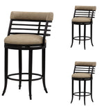 Telia - Upholstered Swivel Counter Height Barstool