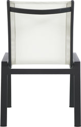 Nizuc - Outdoor Patio Dining Chair With Gray Frame (Set of 2)