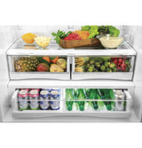 GE Profile(TM) Series ENERGY STAR(R) 27.7 Cu. Ft. Fingerprint Resistant French-Door Refrigerator with Hands-Free AutoFill - (PFE28KYNFS)