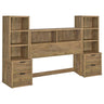 Geary - 3 Piece Bedroom Set With Bookcase Headboard