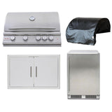 Blaze LTE+ 4-Piece 32-Inch Natural Gas Outdoor Kitchen Package