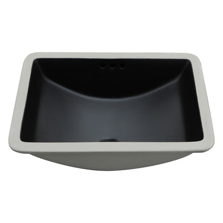 Modern Ceramic Undermount Bathroom Sink With Overflow, High Quality
