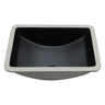 Modern Ceramic Undermount Bathroom Sink With Overflow, High Quality