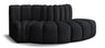 Arc - Velvet 3 Piece Modular Sofa