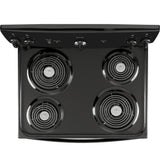 GE JBS160DMBB - 30 in. 5 cu. ft. Electric Range with Coil Burners - Black