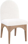 Waldorf - Boucle Dining Side Chair With Natural Legs