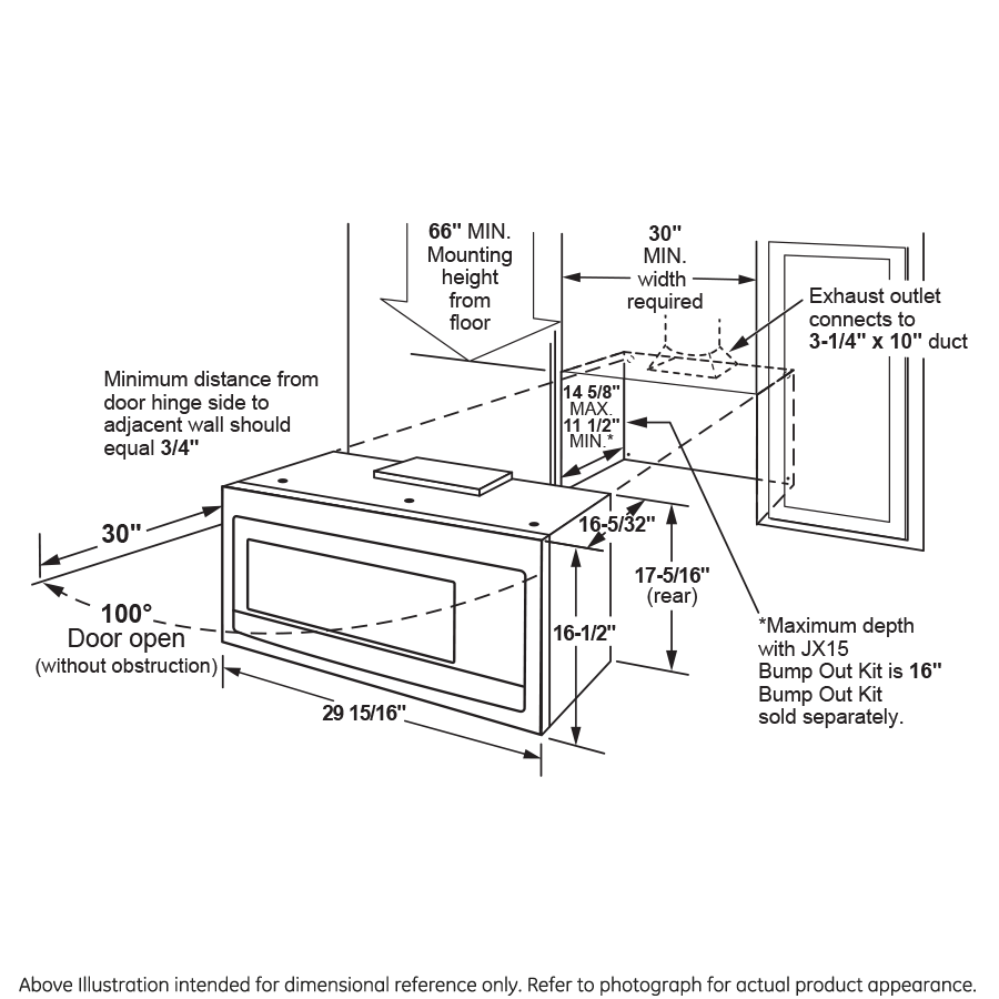 GE Profile PVM9005SJSS installation diagram