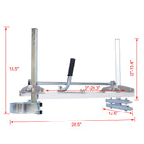 Portable Chainsaw Planking Lumber With Adjustable Milling Bar