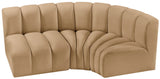 Arc - Velvet 3 Piece Sofa