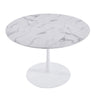 Round Tulip Table, Pedestal Design