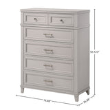 5 Drawer Chest, Ample Storage