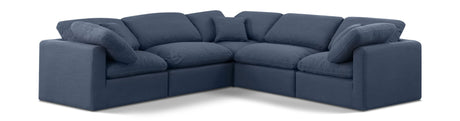 Indulge - Linen 5 Piece Modular Corner Sectional