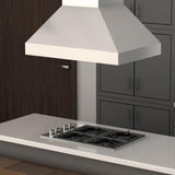 30 in. Ducted Island Mount Range Hood - (597I30) -