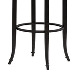 Telia - Upholstered Swivel Bar Height Barstool