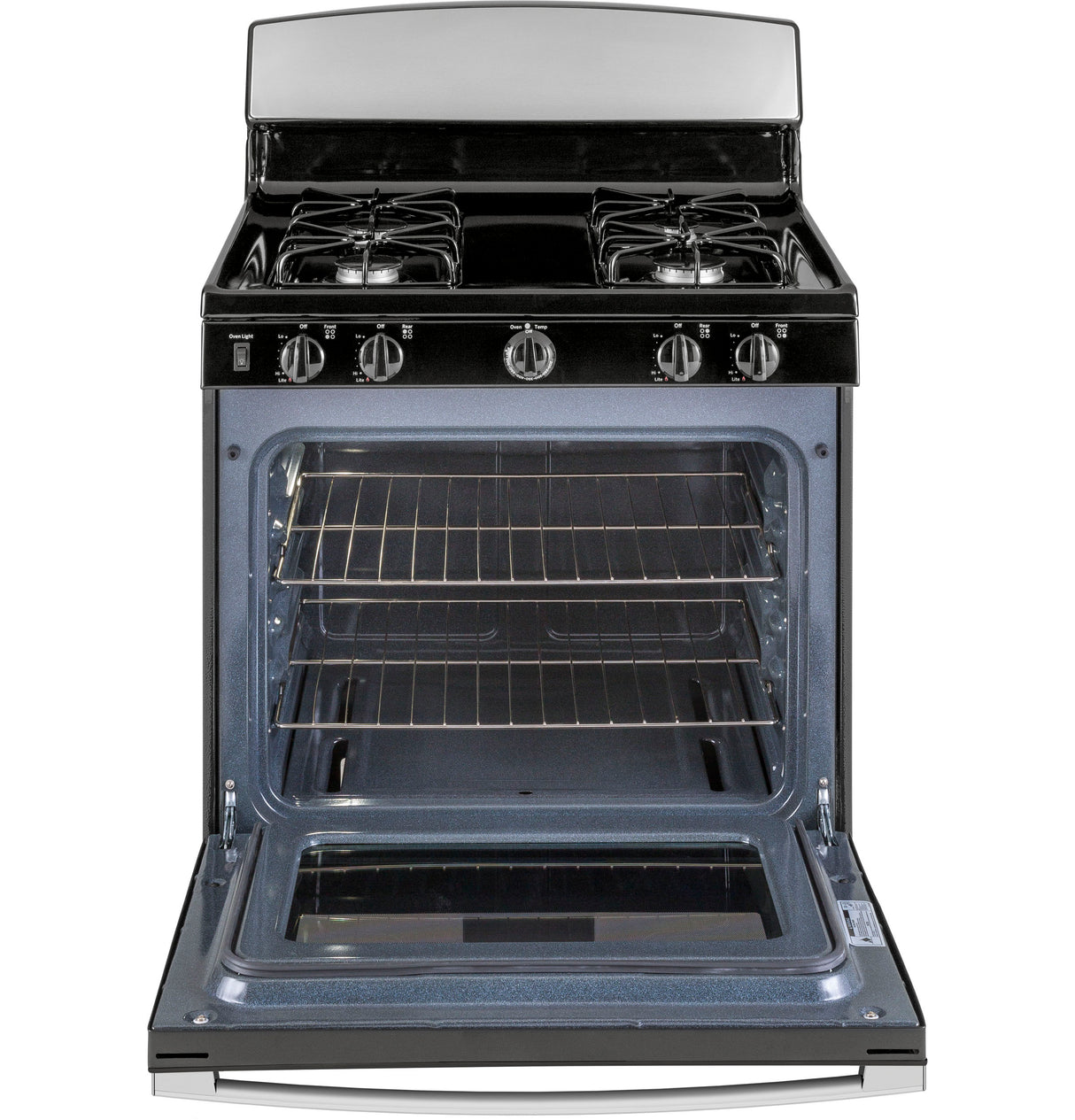 GE JGBS30RETSS - 30 in. 4.8 cu. ft. Gas Range with 4 Sealed Burners - Stainless Steel