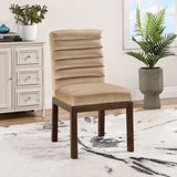 Evelyn - Dining Chair With Brown Legs