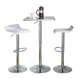 Ale - Square Bar Set - Chrome Metal