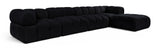 Orin - Fabric Velvet 5 Piece Modular Sectional
